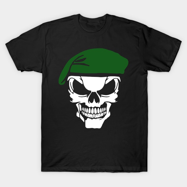 Military skull T-Shirt by Doswork